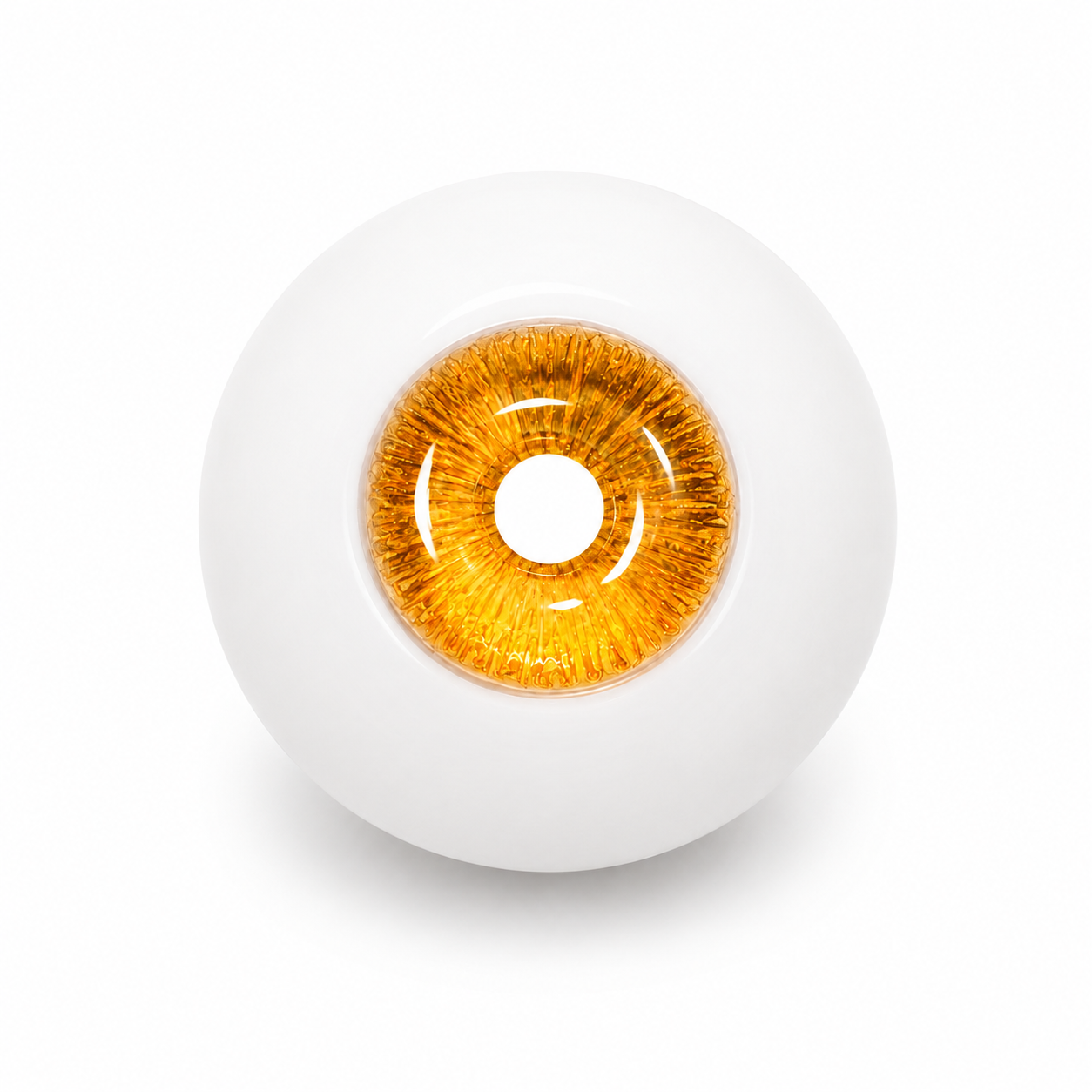 Handmade Amber Camera-Ready Eye