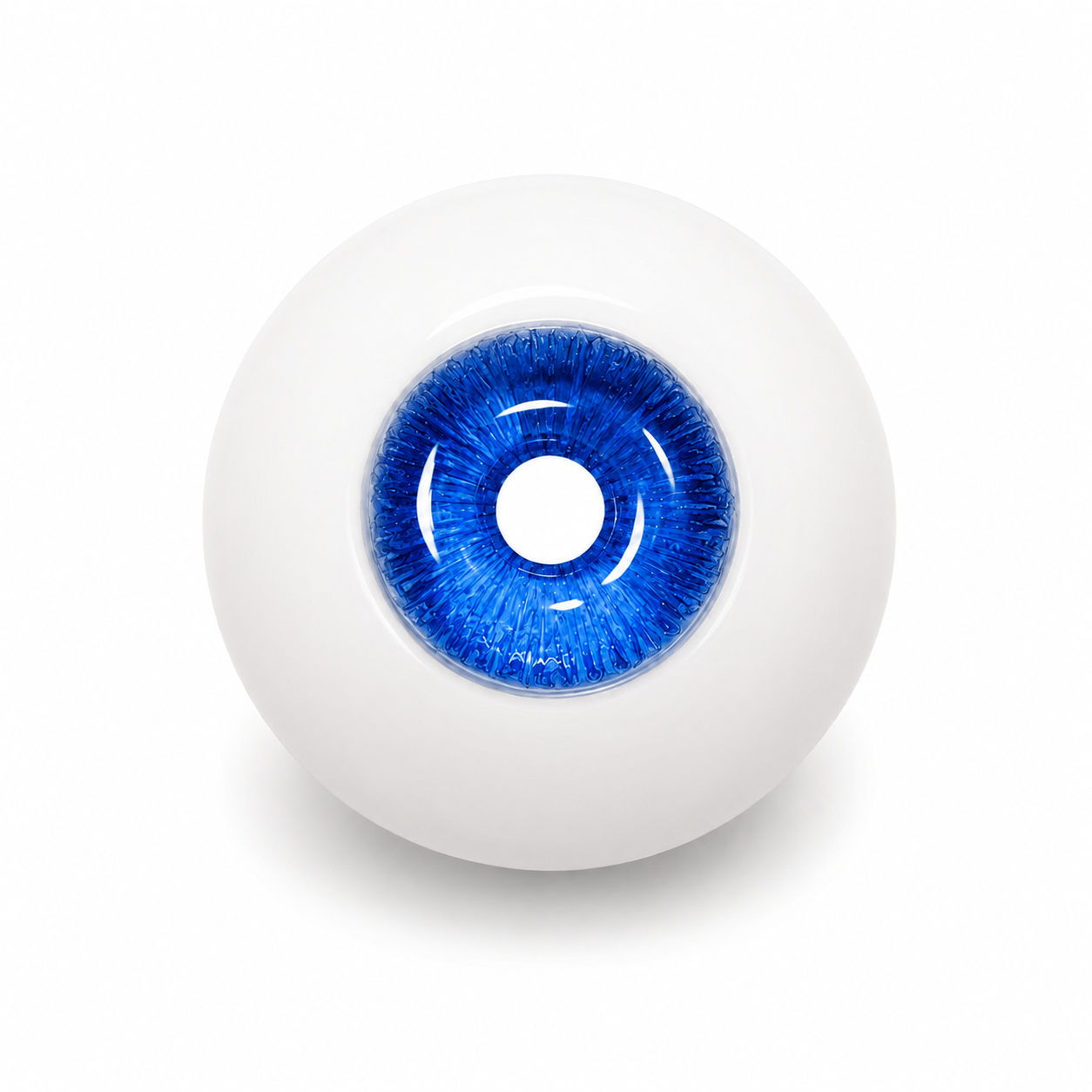 Handmade Blue Camera-Ready Eye