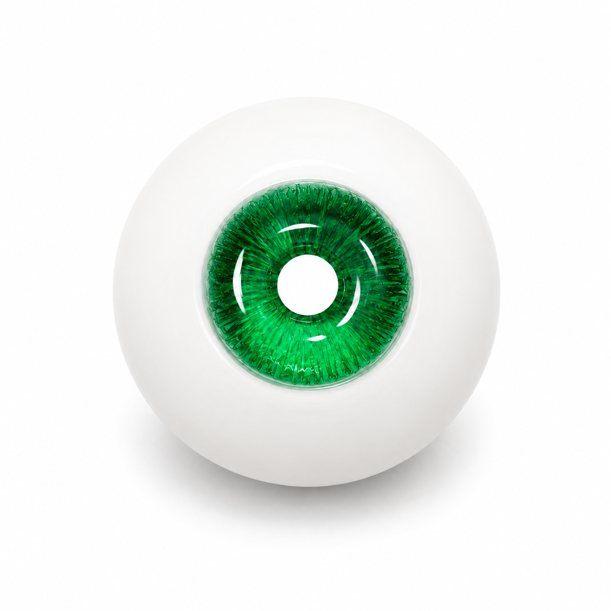 Handmade Green Camera-Ready Eye