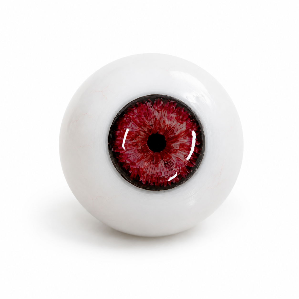 Handmade Red Decorative Eye