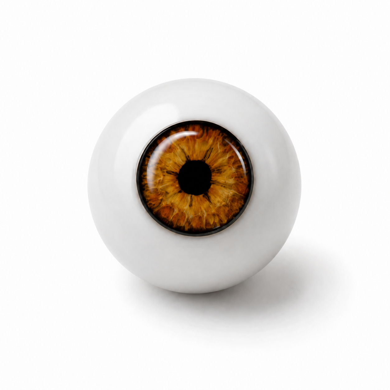 Handmade Amber Decorative Eye