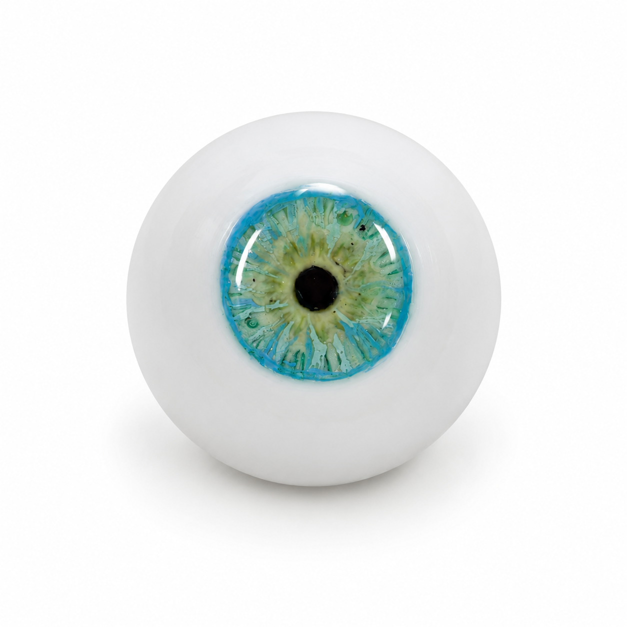 Handmade Aqua-Green Decorative Eye
