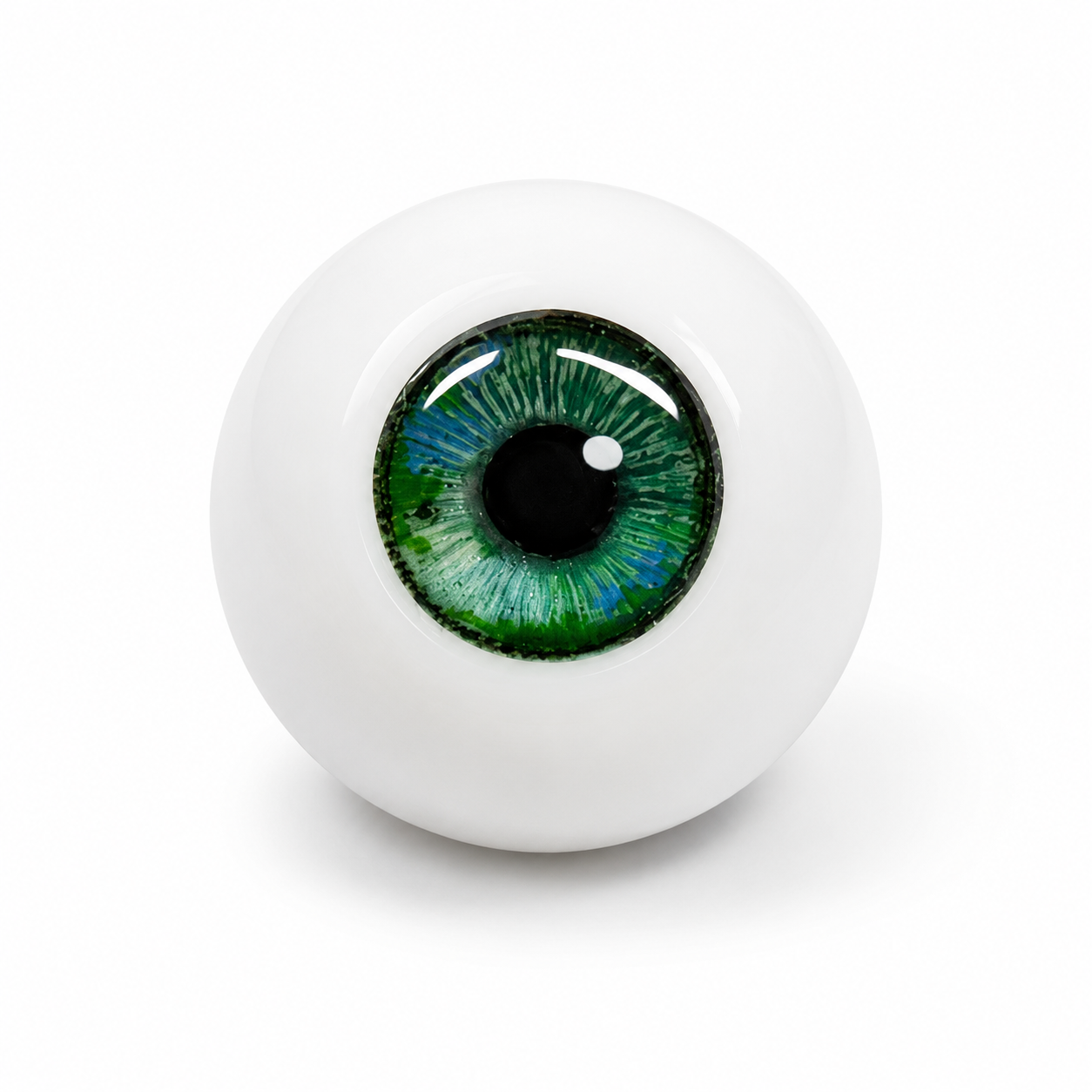 Handmade Green-Blue Decorative Eye