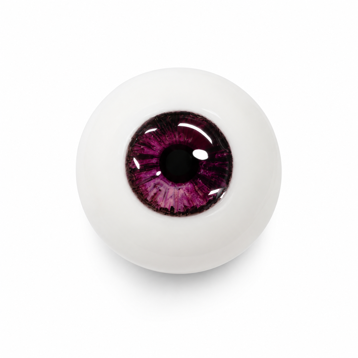 Handmade Magenta Decorative Eye