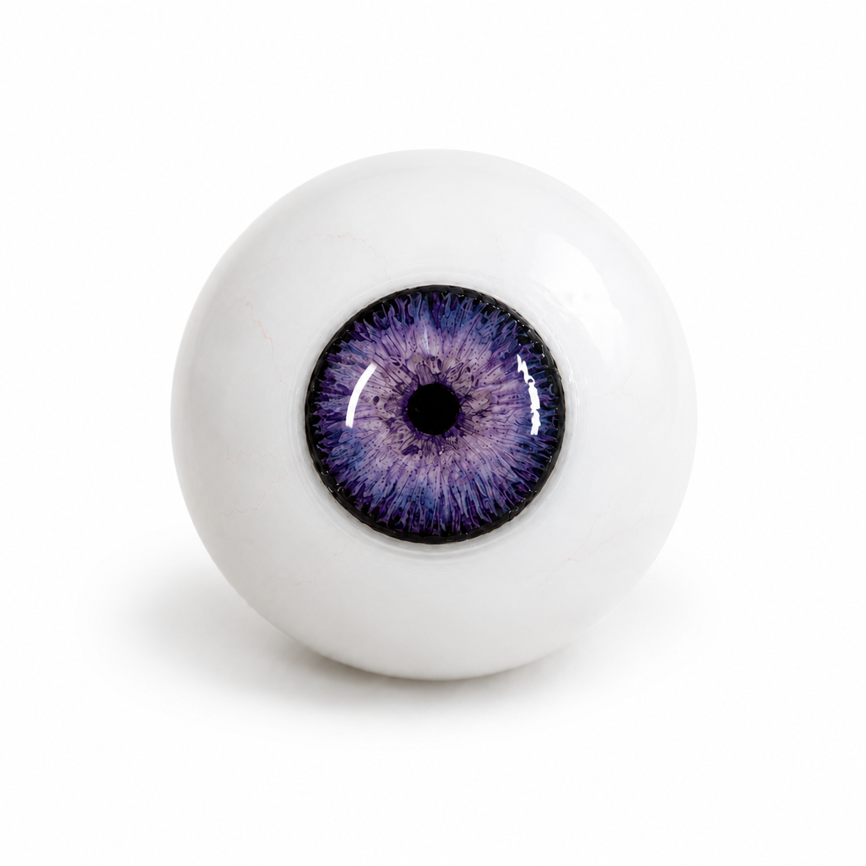 Handmade Purple Decorative Eye